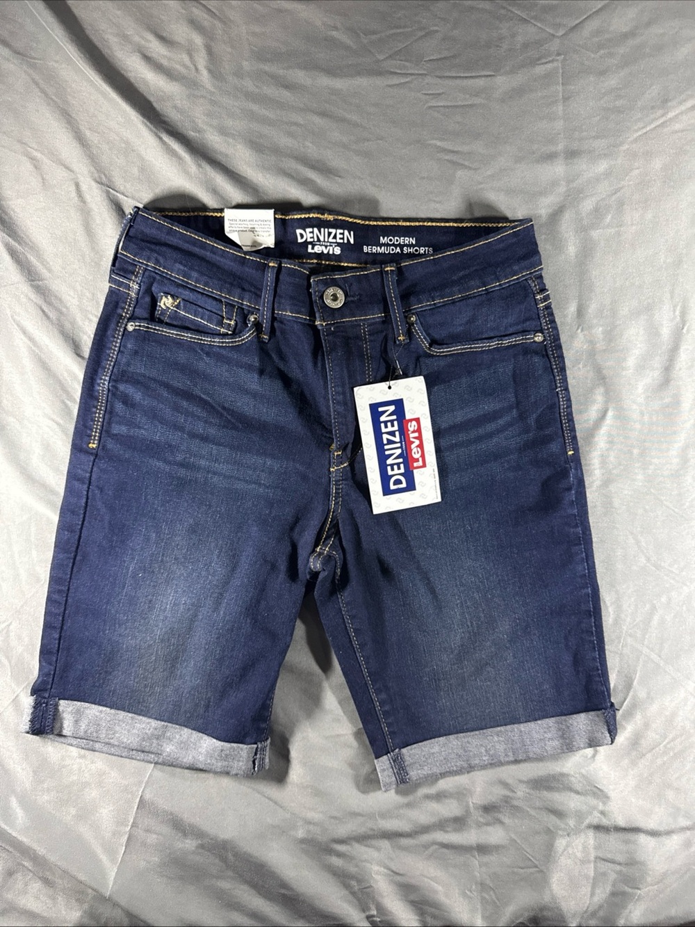 Denizen from Levi's Men's Dark Indigo Denim Shorts